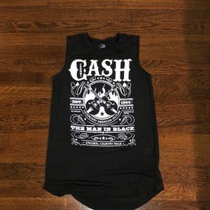 Johnny Cash tank top